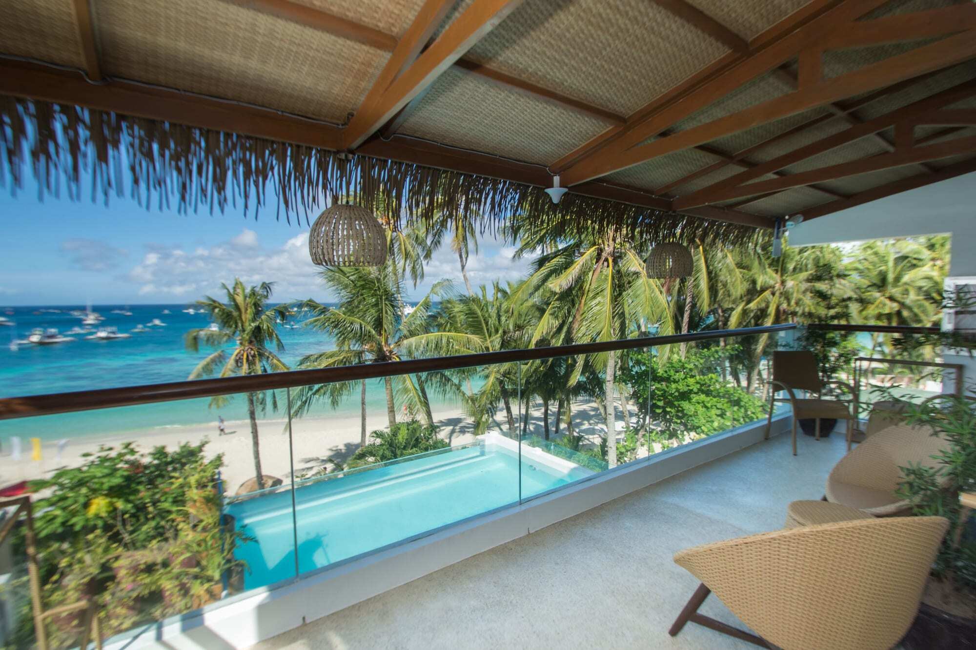 Signature Boracay Blue Manoc-Manoc Bagian luar foto